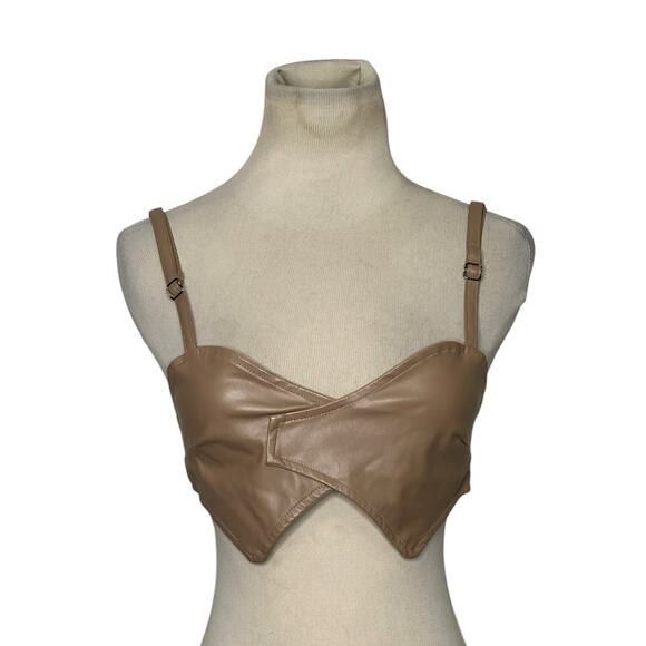 H&M red white stripes long sleeves belted blouse size 6 - Picture 10 of 10